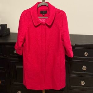Ann Taylor Fuchsia Coat